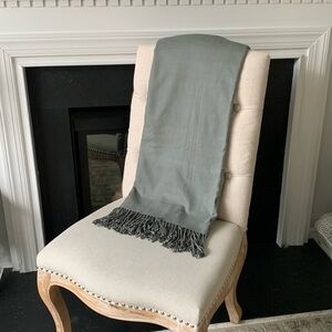 Noble Excellence sage‎ green throw blanket size 50”x70” home decor couch bed